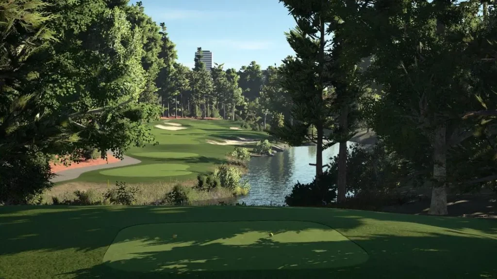 Golf course shown on TGC 2019